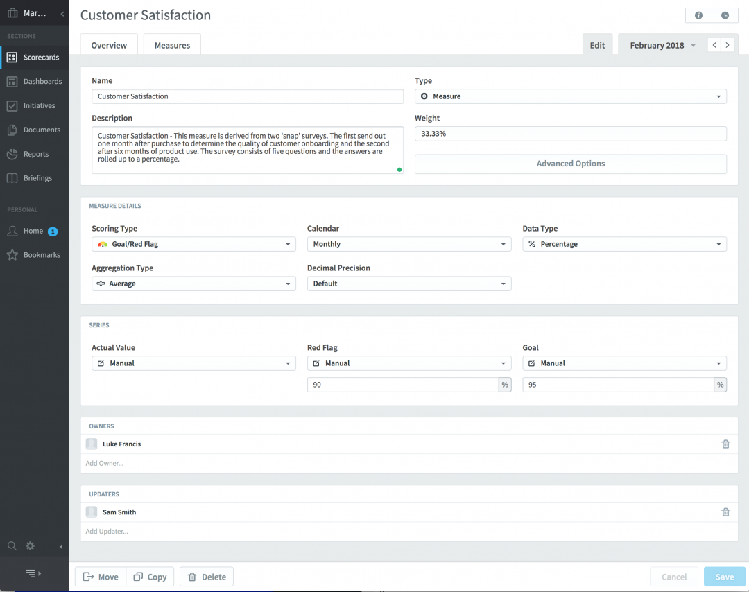 Creating Scorecards in QuickScore or Scoreboard - Intrafocus